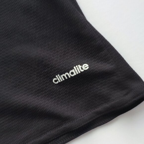Adidas ClimaLite athletic short youth size M black white lightweight - Picture 4 of 14